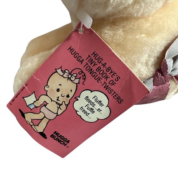 Taco Bell Hallmark Cards Hugga Bunch Hug A Bye Plush 7" Doll Toy Vintage 1984 - Picture 4 of 6